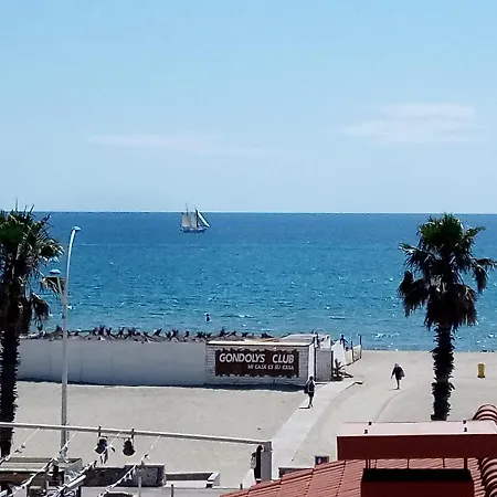T3 Vue Mer Clim Wifi Parking Canet-en-Roussillon Exterior photo